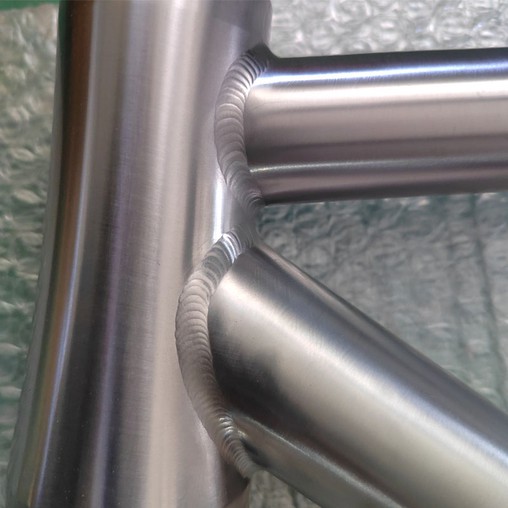 titanium frame detail titanium frame detail