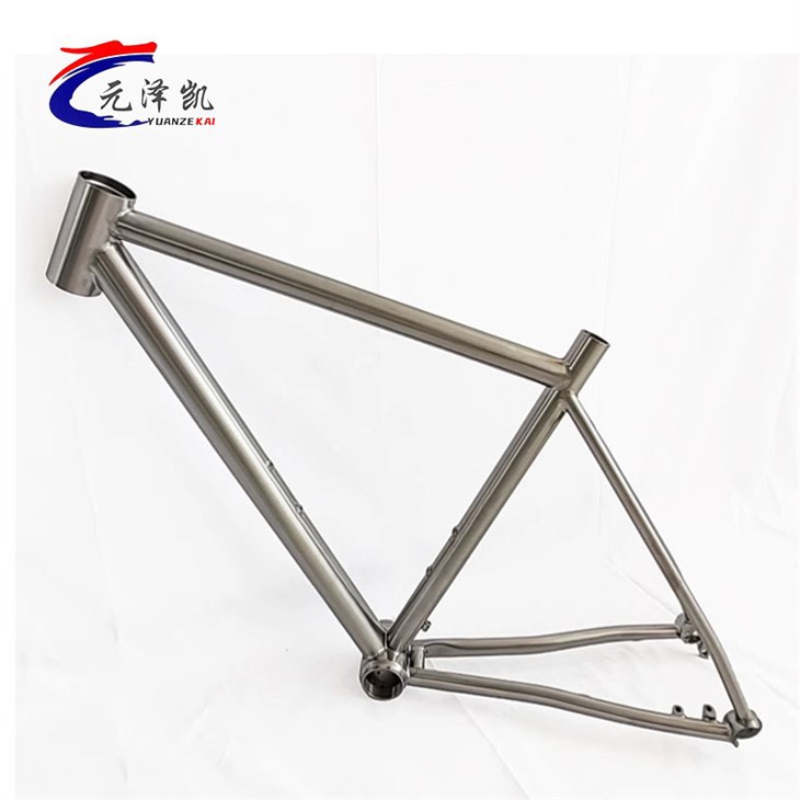 Titanium mountainbike stel